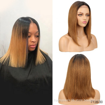 Export quality Brazilian Virgin Remy Lace Front wig all Color Cuticle Aligned With Baby Hair For Black Woman Human Hair Wigs